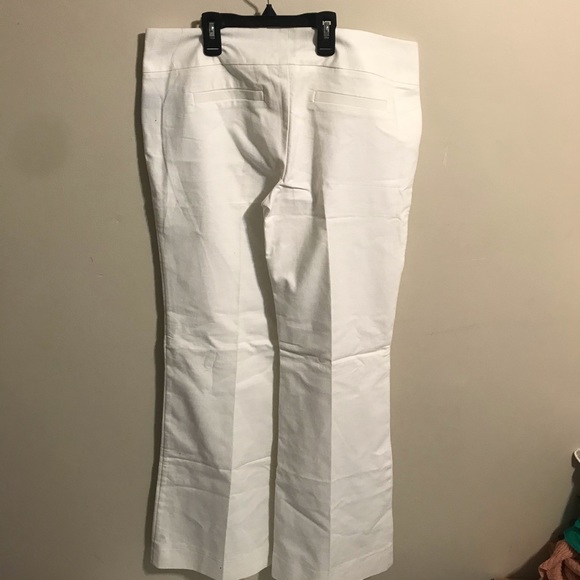 Forever 21 White Dress Pants Size 11 - Picture 3 of 5